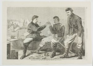 Erntedankfest im Heer - Nach dem Essen: Das Wunschbein von Winslow Homer