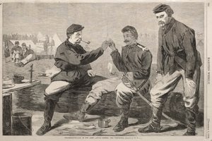 Thanksgiving Day in der Armee - Nach dem Abendessen: Der Wunschknochen