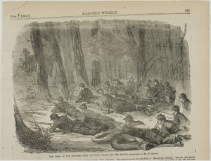 Die Armee des Potomac—Unsere Außenposten im Wald