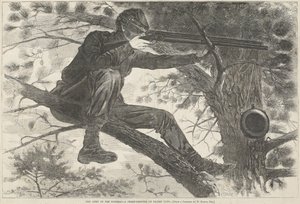 Die Armee des Potomac--Ein Scharfschütze auf Wache, 15. November 1862