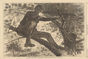 Die Armee des Potomac - Ein Scharfschütze auf Wachposten, 1862