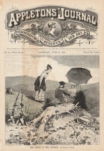 Der Künstler auf dem Land, Titelillustration für Appleton