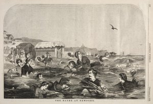 Die Bäder von Newport von Winslow Homer