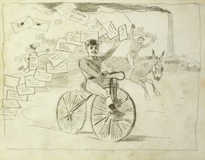 Der Fahrradkurier