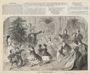 Der Weihnachtsbaum, aus Harper von Winslow Homer