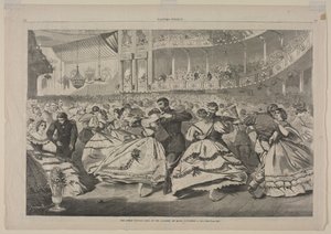 Der große russische Ball an der Musikakademie, 5. November 1863, 1863