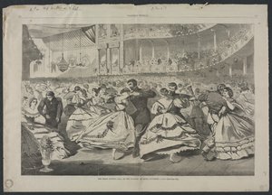 Der große russische Ball an der Musikakademie, 5. November 1863, 1863