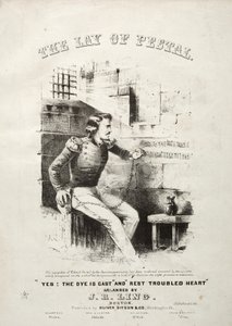 Das Lied von Pestal - Notenblatt von Winslow Homer