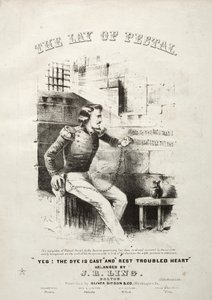 Das Lied von Pestal - Notenblatt von Winslow Homer