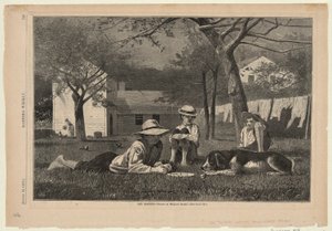 Mittagspause, aus Harper von Winslow Homer
