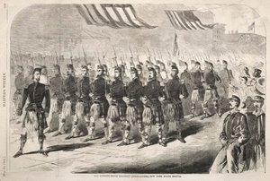 Das 79. Regiment Highlanders New York State Militia, 1861