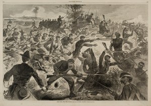 Der Krieg für die Union 1862 - Ein Bajonettangriff, aus Harper