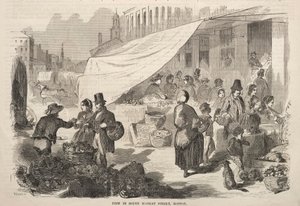 Ansicht der South Market Street, Boston von Winslow Homer