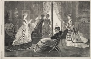 Warten auf Anrufe am Neujahrstag von Winslow Homer