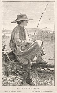 Die Krähen beobachten, 1868 von Winslow Homer