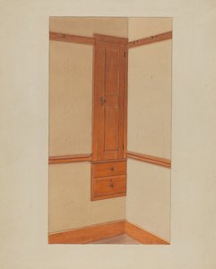 Schrank und Schubladen