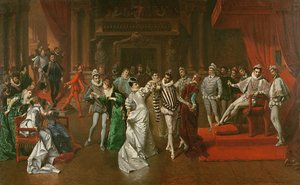 Ein Ball am Hof von Heinrich Valois von Wladyslaw Bakalowicz