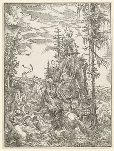 Sankt Georg tötet den Drachen