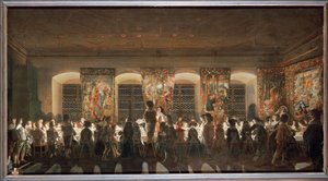 Nächtliches Bankett von Wolfgang Heimbach