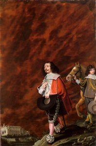 Porträt eines Gentlemans in Italien, 1630 von Wolfgang Heimbach