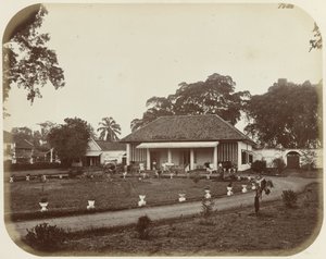 Haus am Königsplatz in Batavia