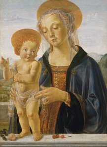 Madonna mit Kind, um 1470 von Workshop of Andrea del Verrocchio