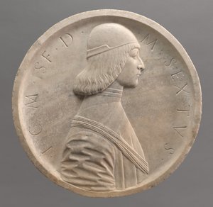 Gian Galeazzo Maria Sforza, Herzog von Mailand, frühe 1490er von Workshop of Benedetto Briosco