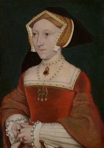 Porträt von Jane Seymour (1509?-1537) von Workshop of Hans Holbein the Younger