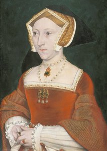 Porträt von Jane Seymour (1509?-1537) von Workshop of Hans Holbein the Younger