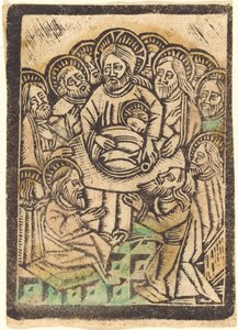 Das letzte Abendmahl von Workshop of Master of the Aachen Madonna