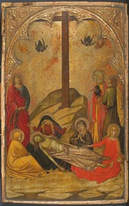 Die Beweinung Christi von Workshop of Niccolò di Buonaccorso