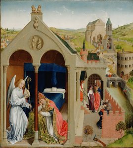 Der Traum von Papst Sergius von Workshop of Rogier van der Weyden