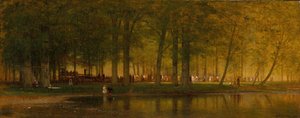 Das Lagermeeting von Worthington Whittredge