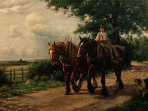 Auf dem Heimweg