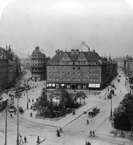 Karlsplatz, München, Deutschland, um 1900