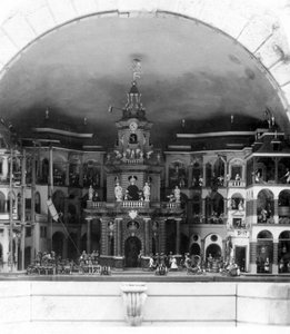 Mechanisches Theater, Schloss Hellbrunn, Salzburg, Österreich, ca. 1900