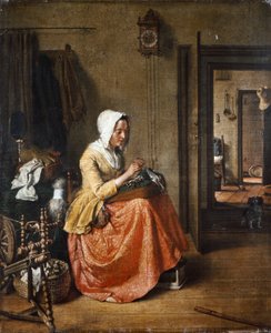 Die Spitzenmacherin, ca. 1831