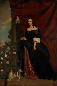 Porträt einer Frau, wahrscheinlich Sophia Anna van Pipenpoy (ca. 1618-70), Gräfin von Schellart