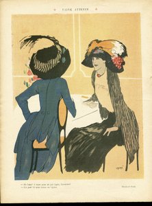 Illustration von Xavier Gose in Le Lire von Xavier Gose