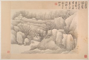 Landschaften mit Gedichten von Xian Gong