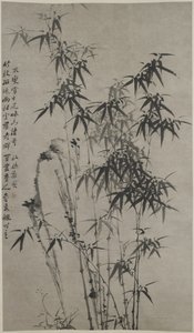 Bambus und Felsen, ca. 1760