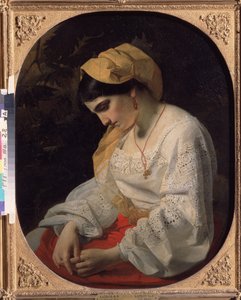 Eine junge Braut von Yakov Fyodorovich Kapkov