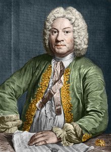 Porträt von François Couperin (1668-1733)