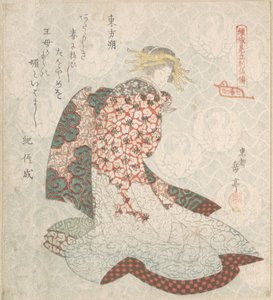 Kurtisane von Yashima Gakutei