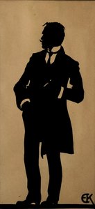 Porträt des Dichters Jurgis Baltrusaitis 1873-1944, 1910er Jahre