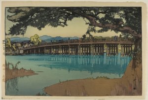 Seta-Brücke von Yoshida Hiroshi