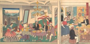 Eine ausländische Residenz in Yokohama, 1. Monat, 1861