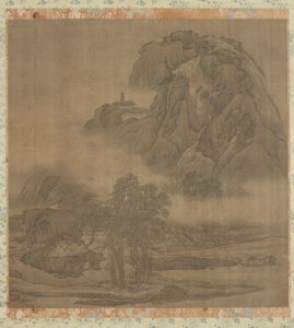 Picknick am Flussufer, Qing-Dynastie von Yuan Jiang