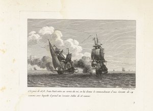 Jan Bart im Dienst des Königs von Frankreich, 1678