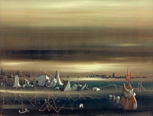 Treffpunkt der Parallelen von Yves Tanguy